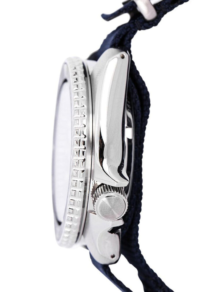 Seiko 5 Sports Automatic SKX Blue Dial Blue NATO Strap Watch For Men - SRPD51K2 - Image 18